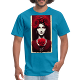 Flower Lady - turquoise