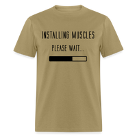 PLEASE WAIT - khaki