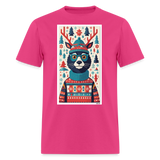 Ugly Sweater Tee - fuchsia