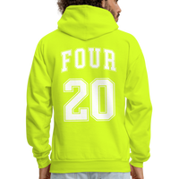 TEAM 420 Hoodie - safety green