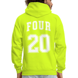 TEAM 420 Hoodie - safety green