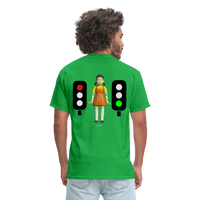 Caution - bright green