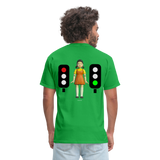 Caution - bright green