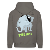 TECHNO 2 Hoodie - asphalt gray