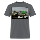 Train Art - charcoal