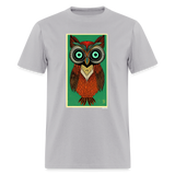 Owl Portrait - gravel 