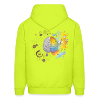 BRAIN ACTIVITY Hoodie - safety green