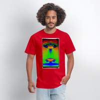 UFO Landing - red