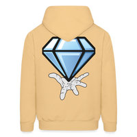DIAMOND Hoodie - light yellow
