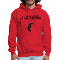 CHICS IN MY BASEMENT Hoodie - red