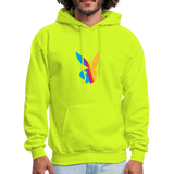 COLOR PLAY Hoodie - safety green