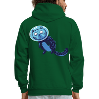 SPACE CAT 2 Hoodie - forest green