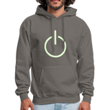 POWER Hoodie - asphalt gray