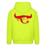 BULL Hoodie - safety green