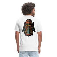 AFRICAN MASK 4 - white
