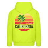 LA Hoodie - safety green