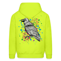 CROWS FEET Hoodie - safety green