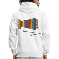 XYLOPHONE Hoodie - white