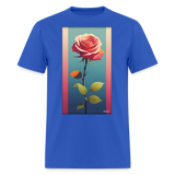 Rose - royal blue