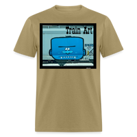 Train Art - khaki