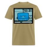 Train Art - khaki