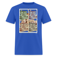 Faces - royal blue