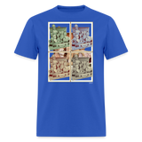 Faces - royal blue