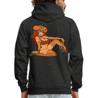 TIE ME UP  Hoodie - charcoal grey