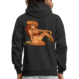 TIE ME UP  Hoodie - charcoal grey