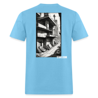 Destination - aquatic blue