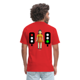 Caution - red