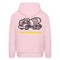 TRASH REMOVAL Hoodie - pale pink