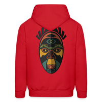 AFRICAN MASK 3 Hoodie - red