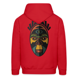 AFRICAN MASK 3 Hoodie - red
