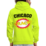 CRACK Hoodie - safety green