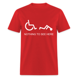 NOTHING TO SEE - red