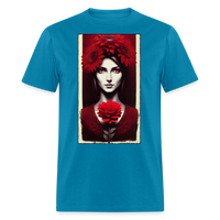 Flower Lady - turquoise