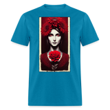Flower Lady - turquoise