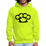 KNUCKLES Hoodie - safety green