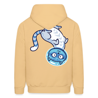 SPACE CAT 4 Hoodie - light yellow