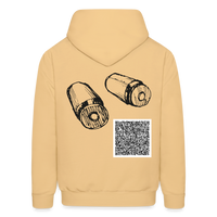 BULLETS Short Story Hoodie - light yellow