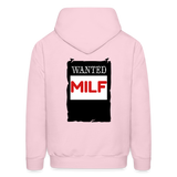 MILF Hoodie - pale pink