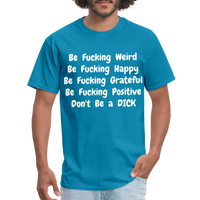 DON'T BE - turquoise