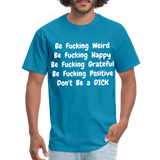 DON'T BE - turquoise
