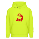 DINO Hoodie - safety green