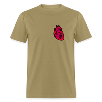 HEART AWARENSS - khaki
