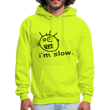 SLOW Hoodie - safety green