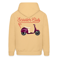 SCOOTER CLUB Hoodie - light yellow