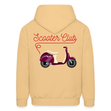 SCOOTER CLUB Hoodie - light yellow