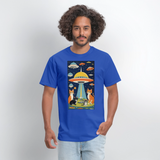 Cat Invasion - royal blue